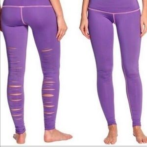 BNWT Teeki tights, electric purple, torn jeans look😎, Small